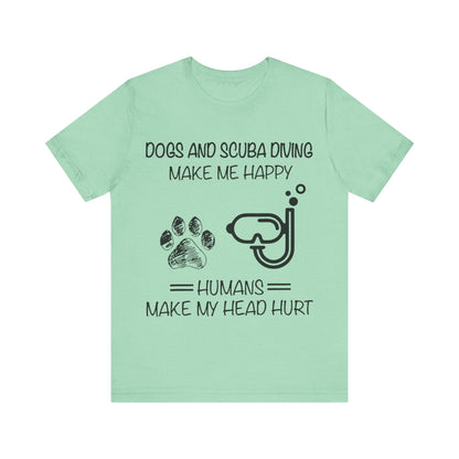 Dogs and Scuba Diving T-Shirt
