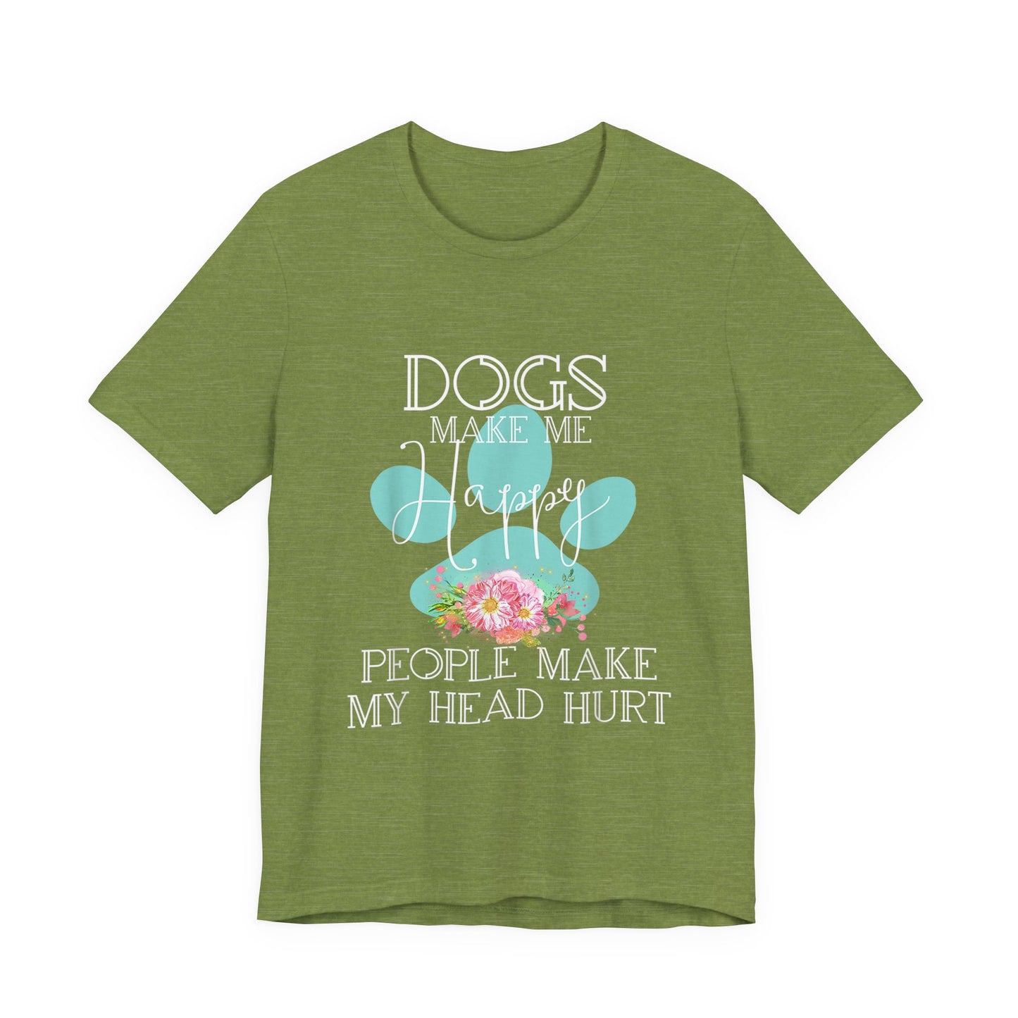 Dogs and Flowers T-Shirt
