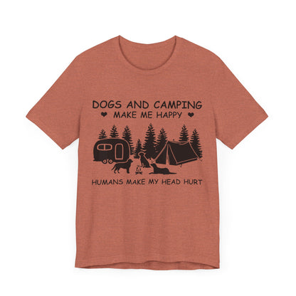 Dogs and Camping T-Shirt