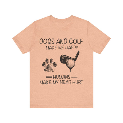 Dogs and Golf T-Shirt