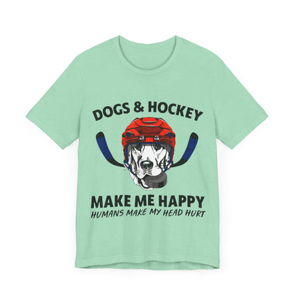 Dogs and Hockey T-Shirt