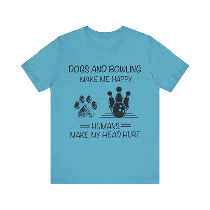 Dogs and Bowling T-Shirt