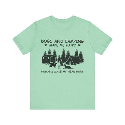 Dogs and Camping T-Shirt