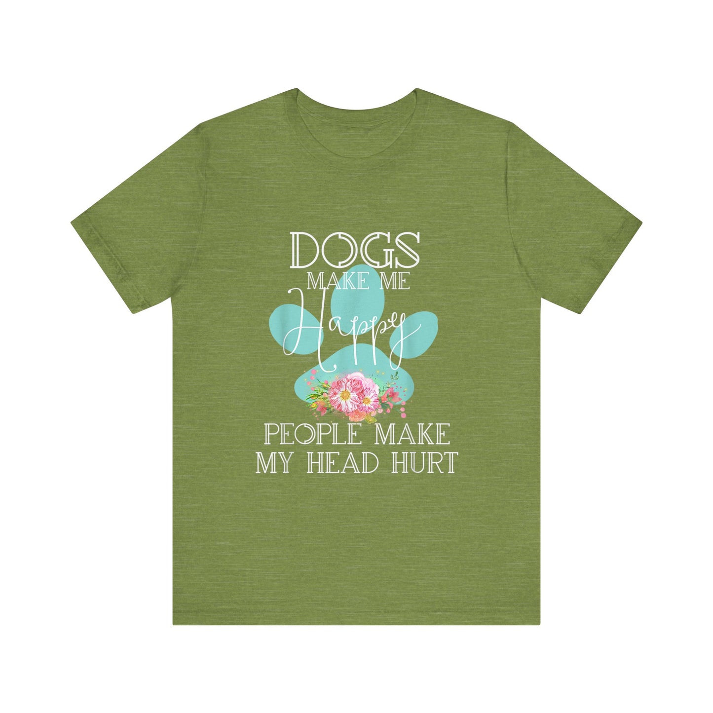 Dogs and Flowers T-Shirt