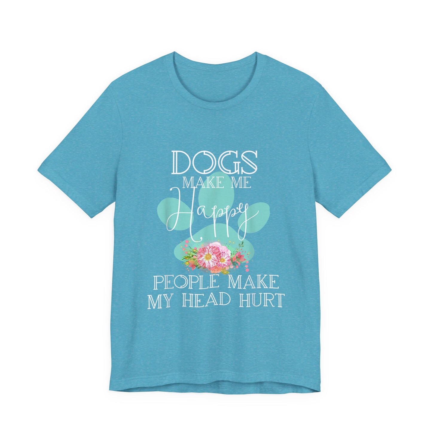 Dogs and Flowers T-Shirt