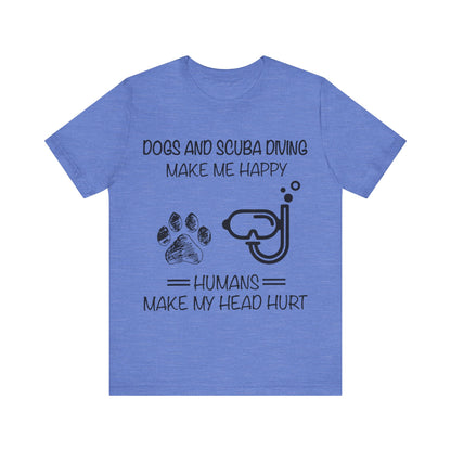 Dogs and Scuba Diving T-Shirt