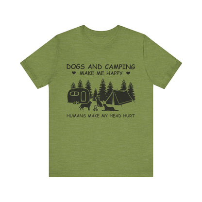 Dogs and Camping T-Shirt