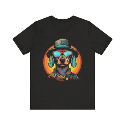 Gangster Hound Blue T-Shirt