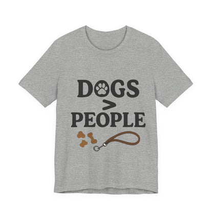Dogs > People T-Shirt