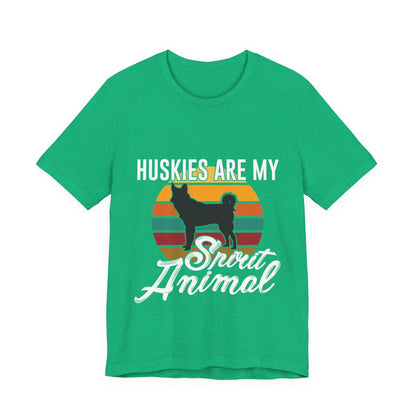 Huskies are my Spirit Animal T-Shirt