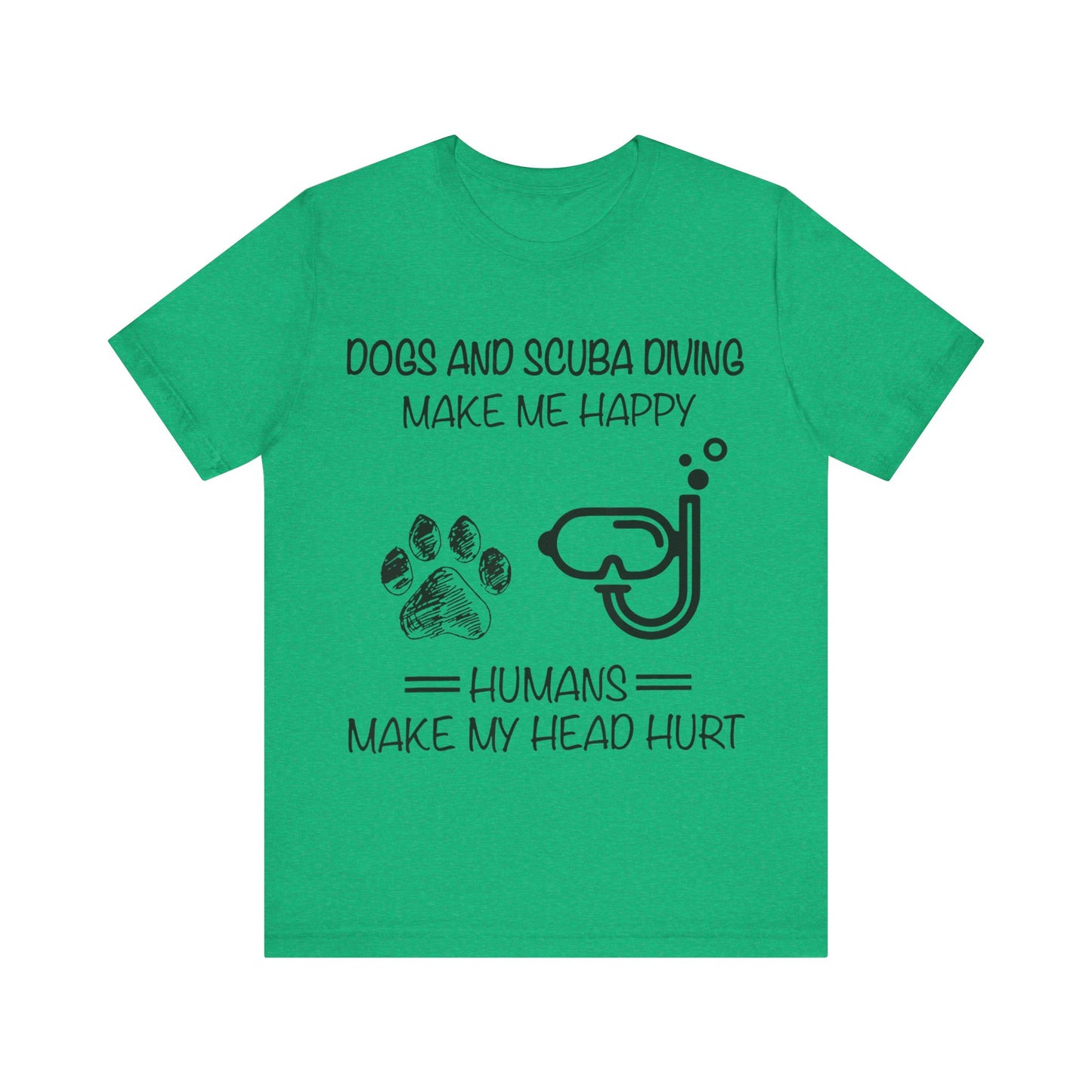 Dogs and Scuba Diving T-Shirt