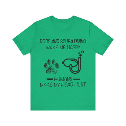 Dogs and Scuba Diving T-Shirt