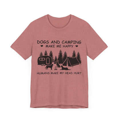 Dogs and Camping T-Shirt