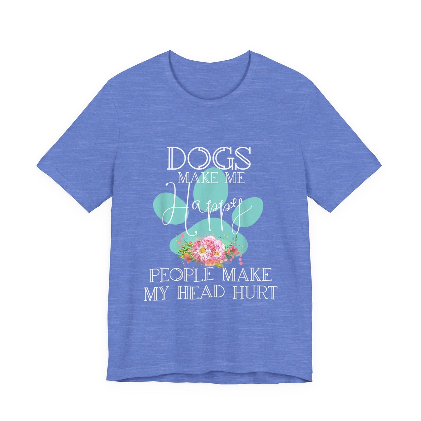 Dogs and Flowers T-Shirt