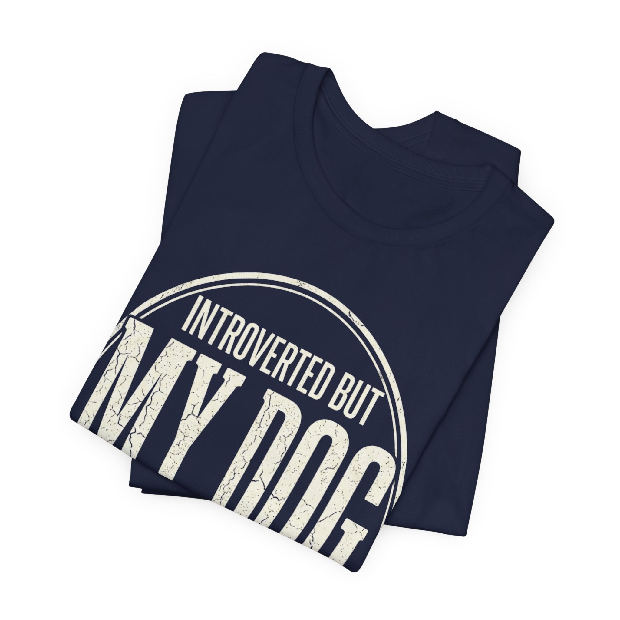 Introverted Dog Mom T-Shirt