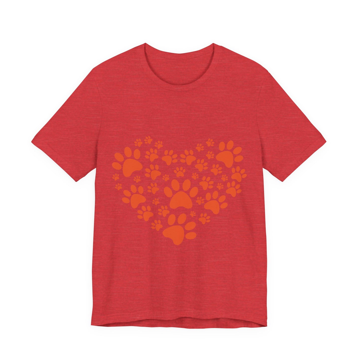 Paw Print Heart T-Shirt