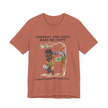 Cameras and Dogs T-Shirt