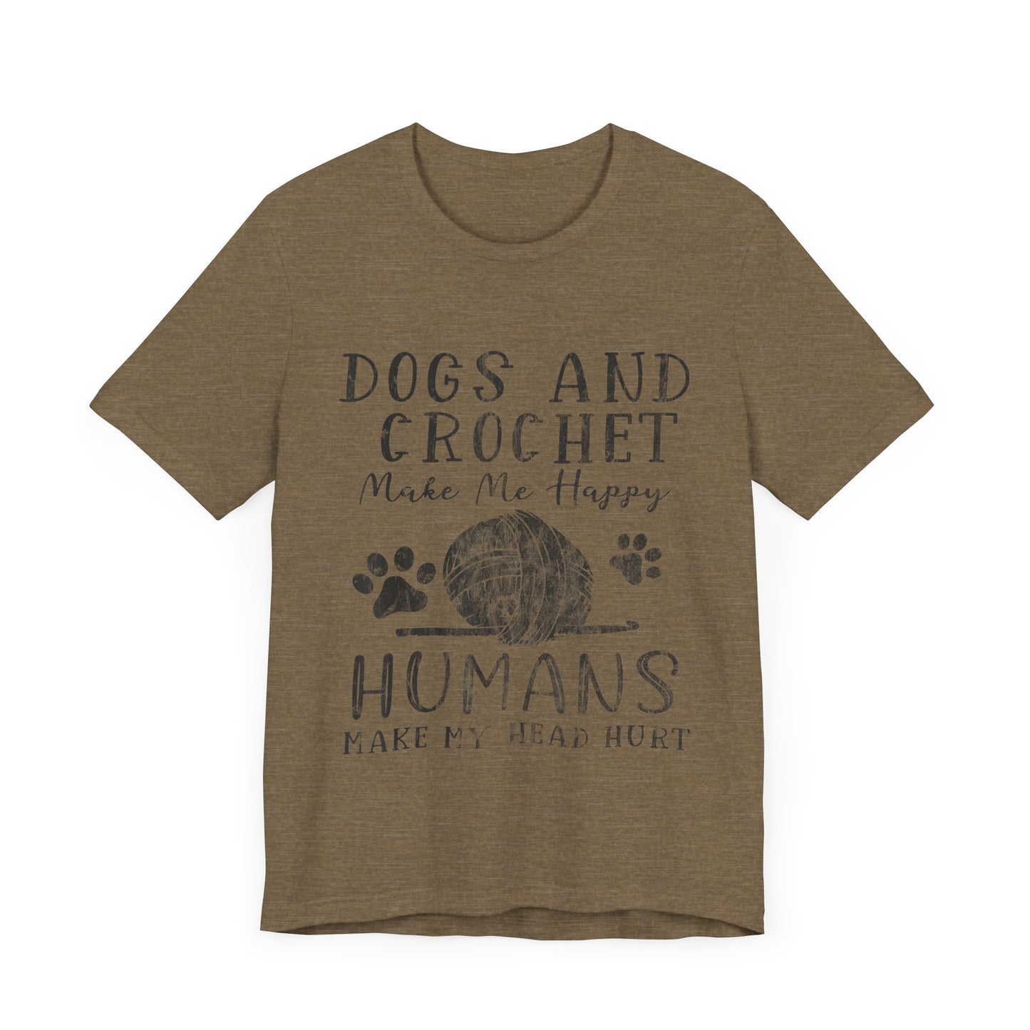 Dogs and Crochet T-Shirt