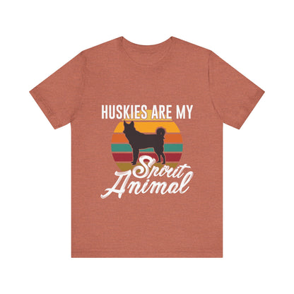 Huskies are my Spirit Animal T-Shirt