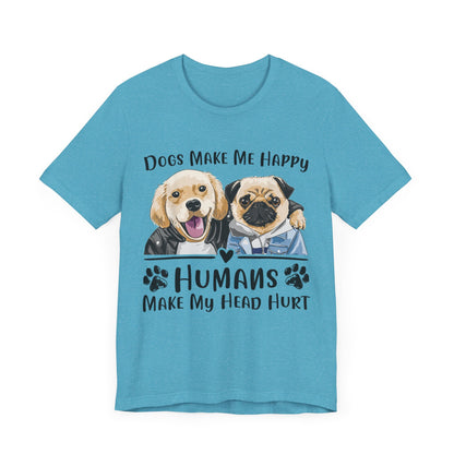 Dog Friends Make Me Happy T-Shirt