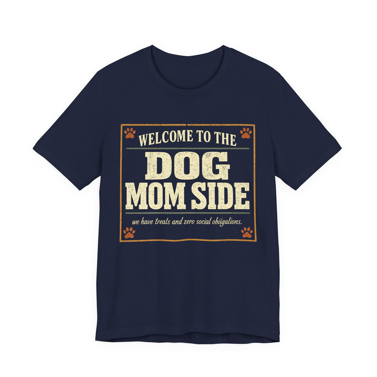 The Dog Mom Side T-Shirt