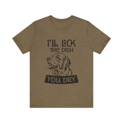Lick the Dish T-Shirt
