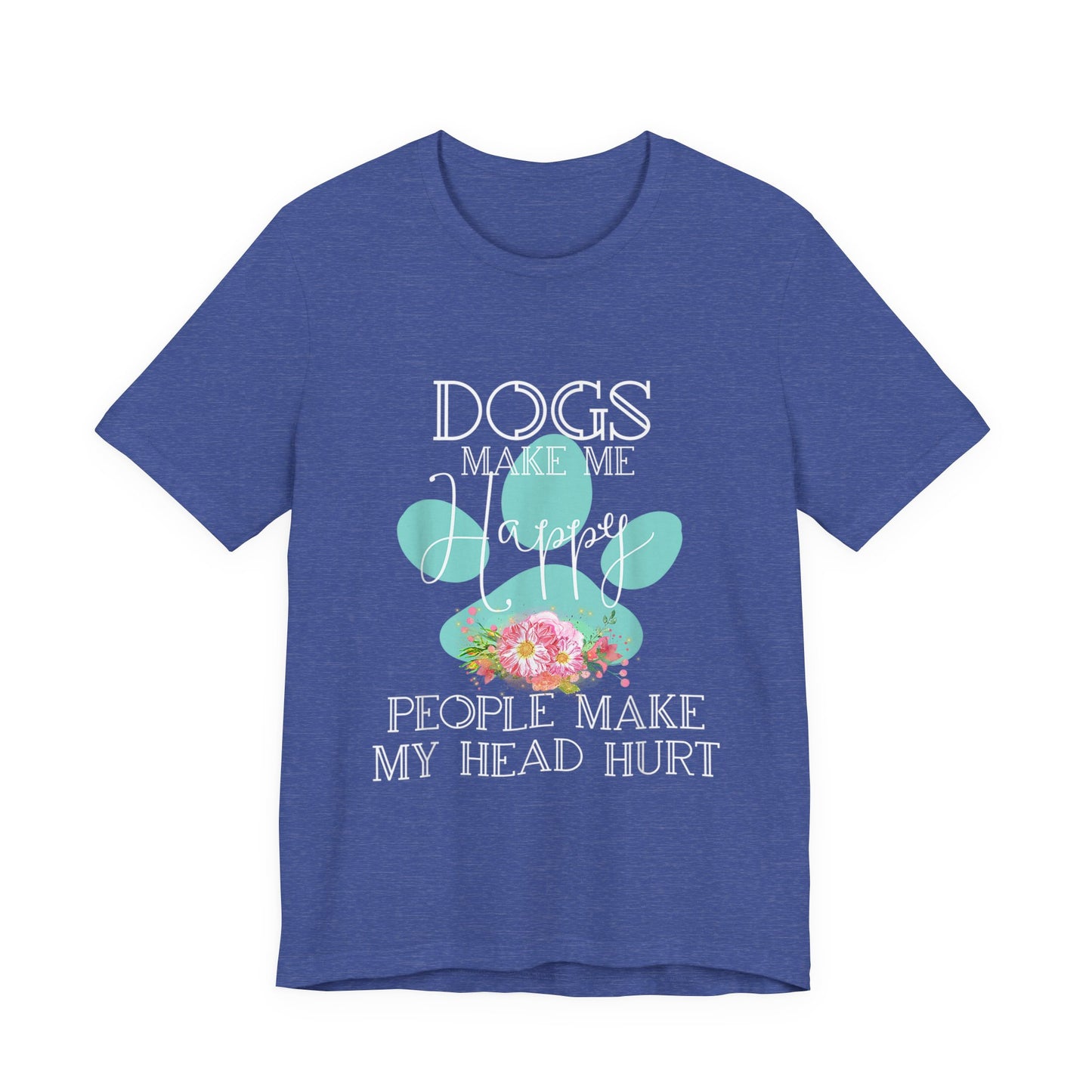 Dogs and Flowers T-Shirt