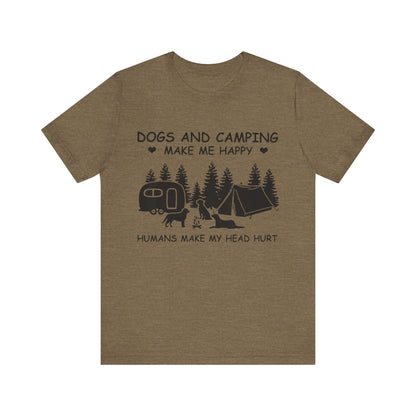Dogs and Camping T-Shirt