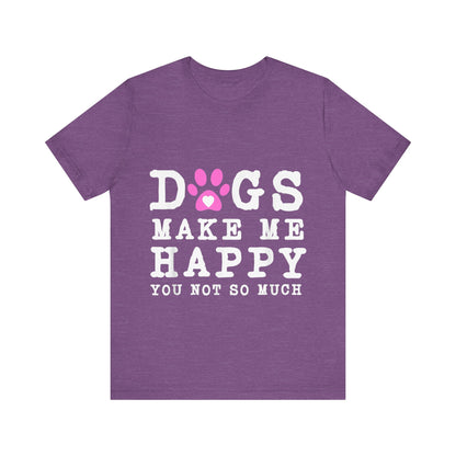 Paw Prints Make Me Happy T-Shirt