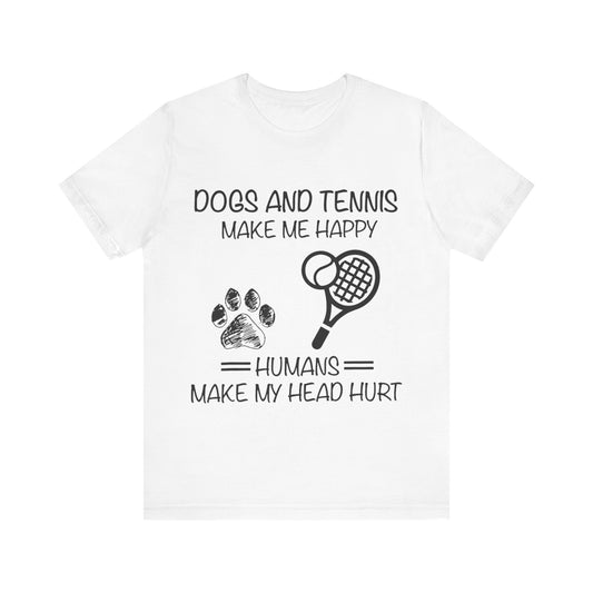 Dogs and Tennis T-Shirt