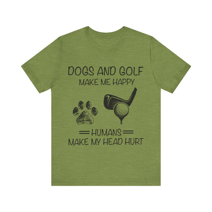 Dogs and Golf T-Shirt