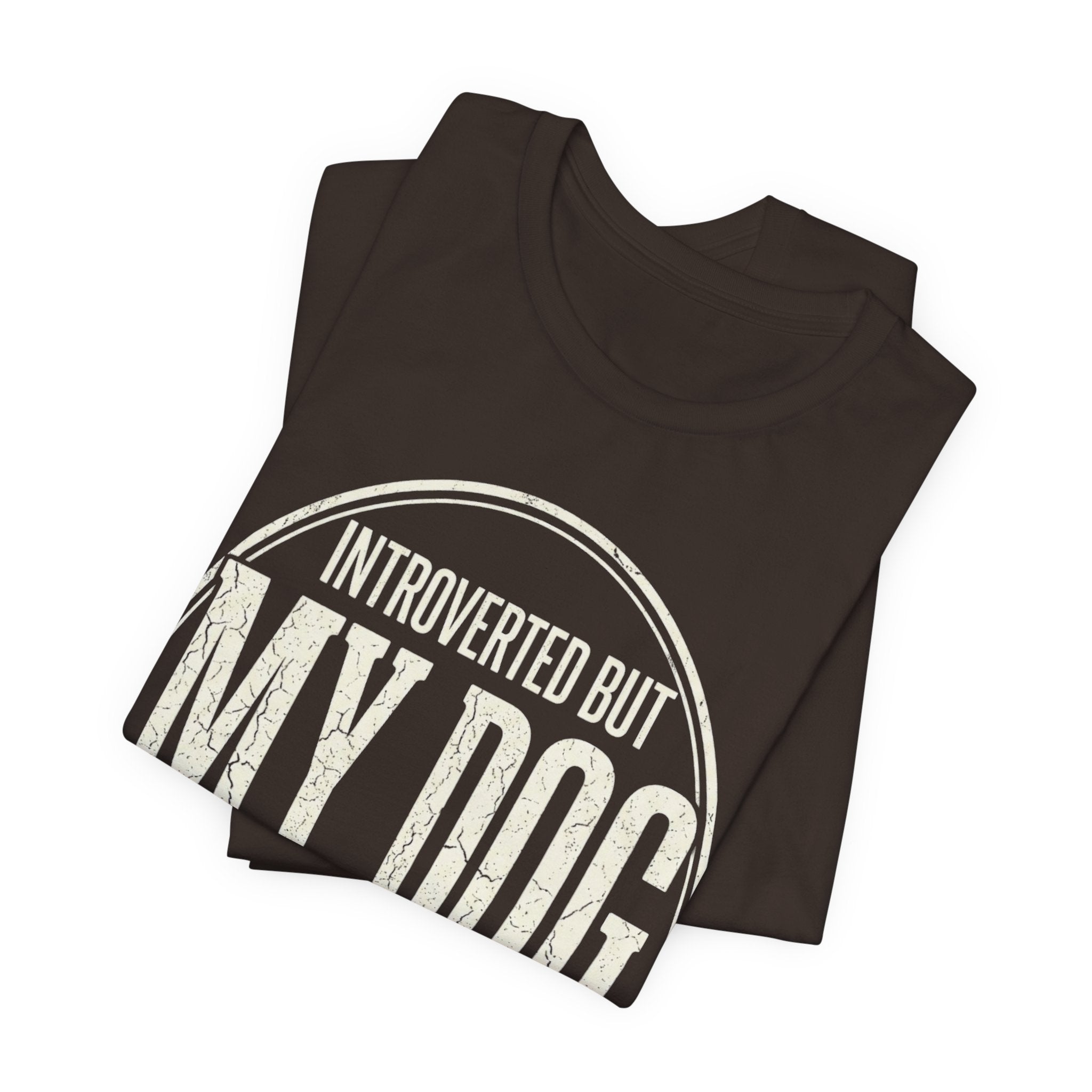 Introverted Dog Mom T-Shirt