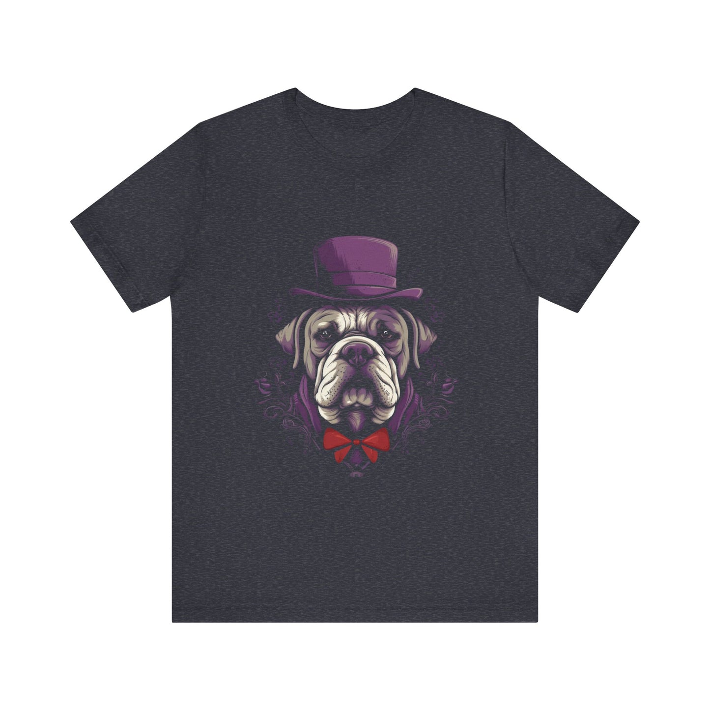 Top Hat Bulldog T-Shirt