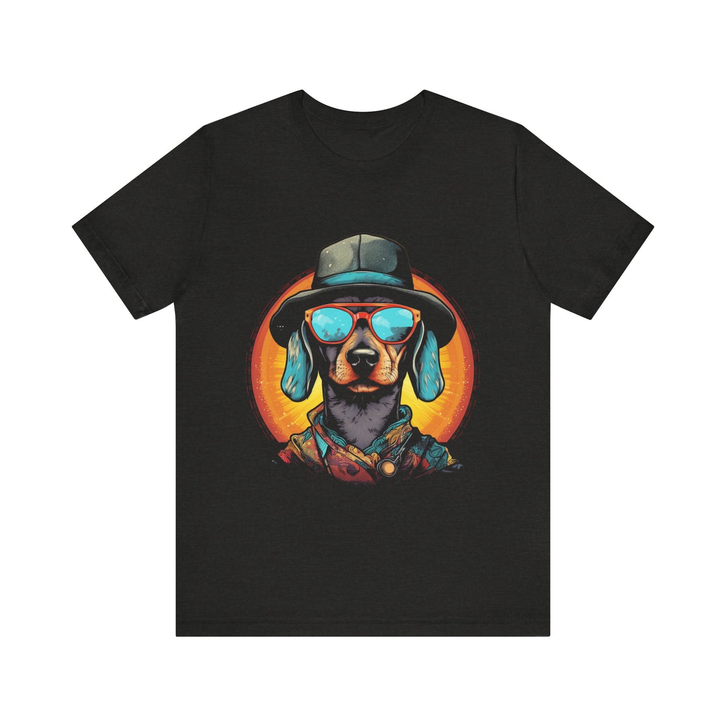 Gangster Hound Blue T-Shirt