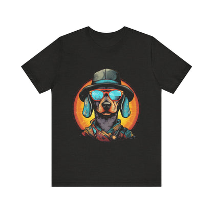 Gangster Hound Blue T-Shirt