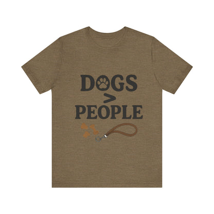 Dogs > People T-Shirt