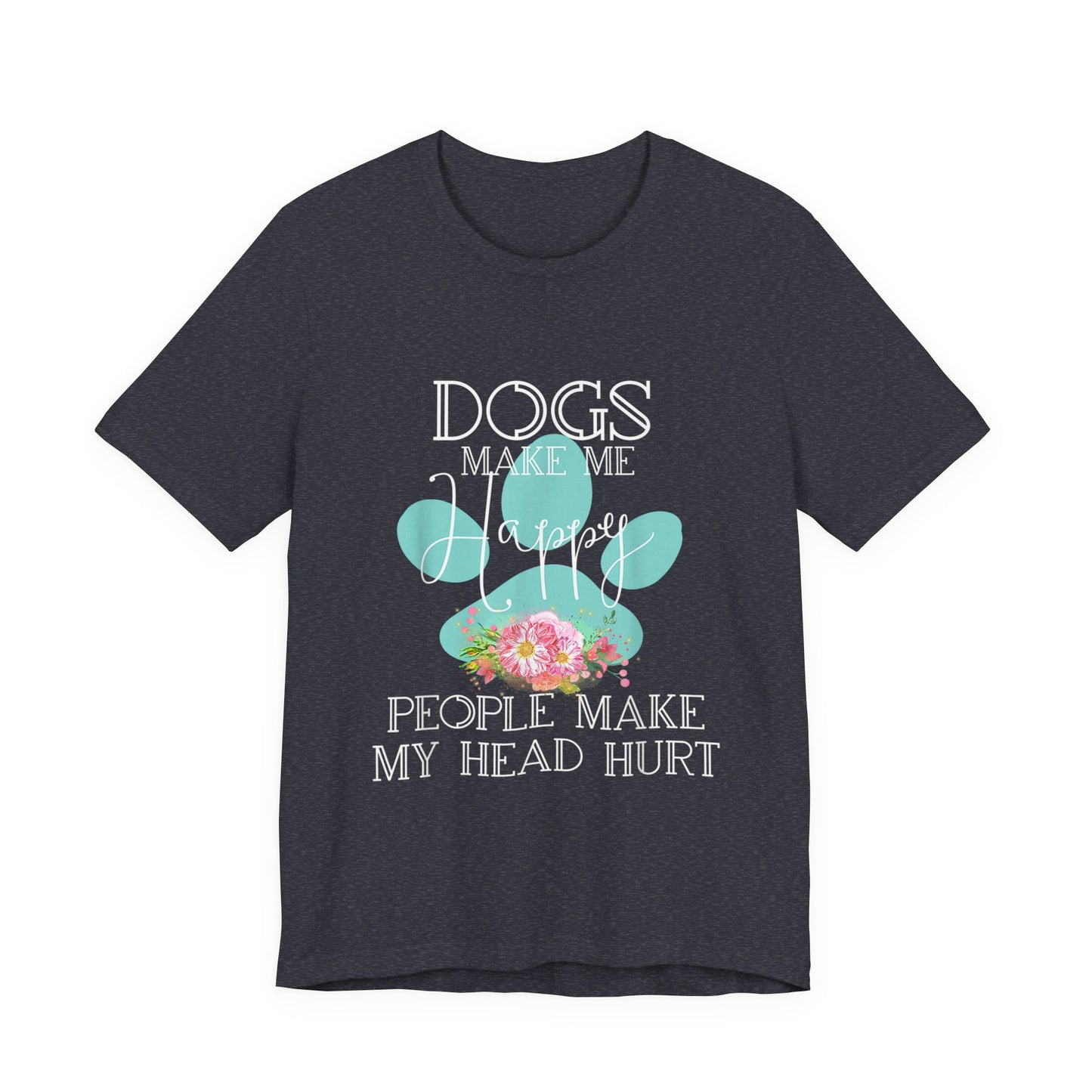 Dogs and Flowers T-Shirt