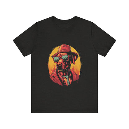 Gangster Hound Orange T-Shirt