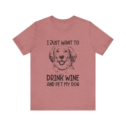 Wine and Dogs T-Shirt