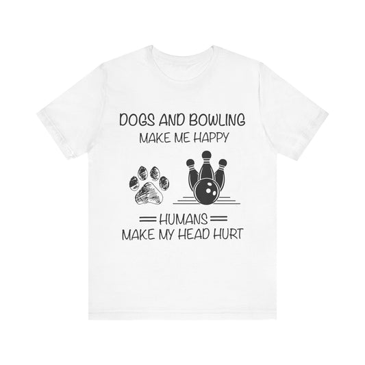 Dogs and Bowling T-Shirt