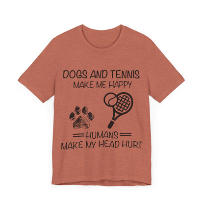 Dogs and Tennis T-Shirt