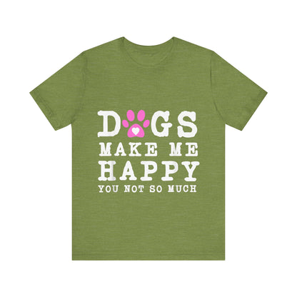 Paw Prints Make Me Happy T-Shirt