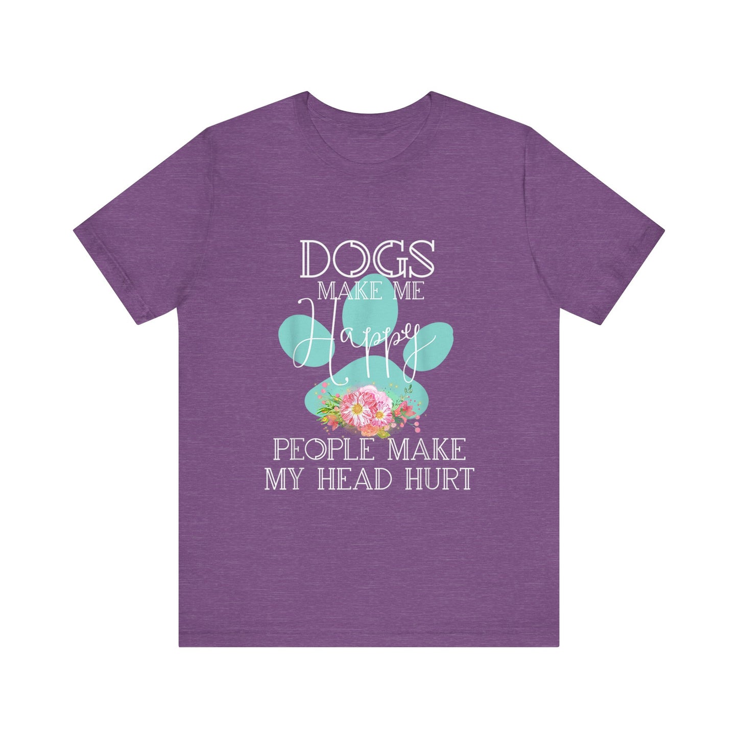 Dogs and Flowers T-Shirt
