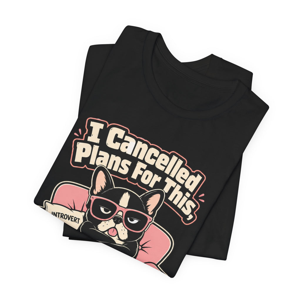 I Cancelled Plans T-Shirt