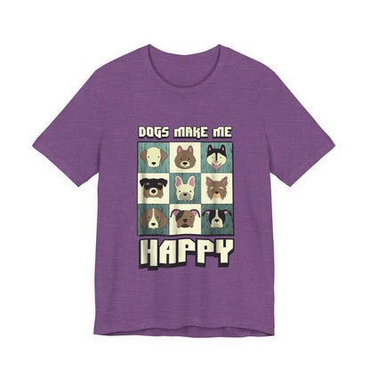 Dogs Make Me Really Really Happy T-Shirt