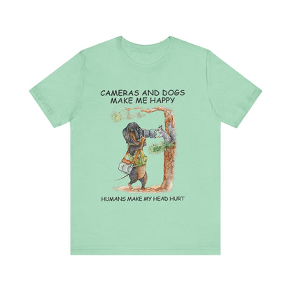 Cameras and Dogs T-Shirt