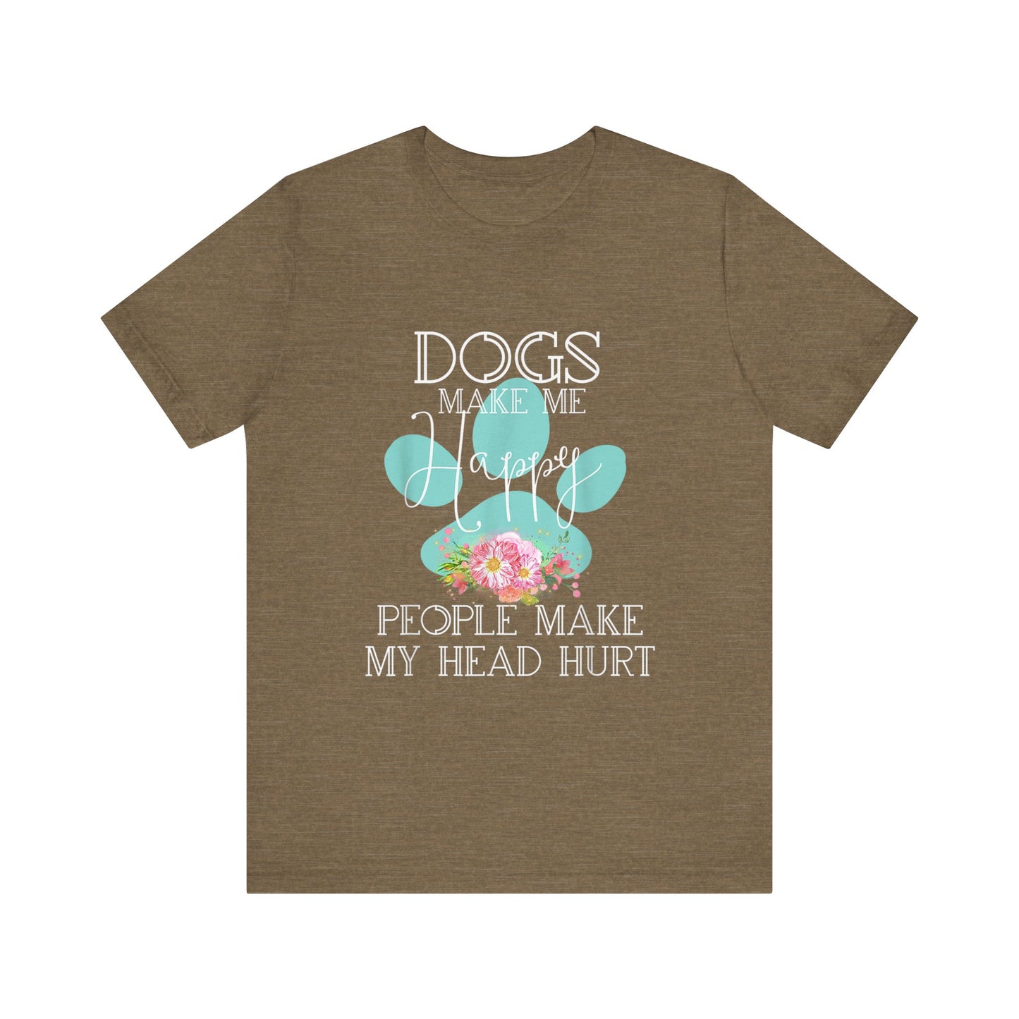 Dogs and Flowers T-Shirt