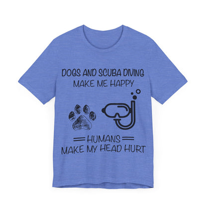 Dogs and Scuba Diving T-Shirt
