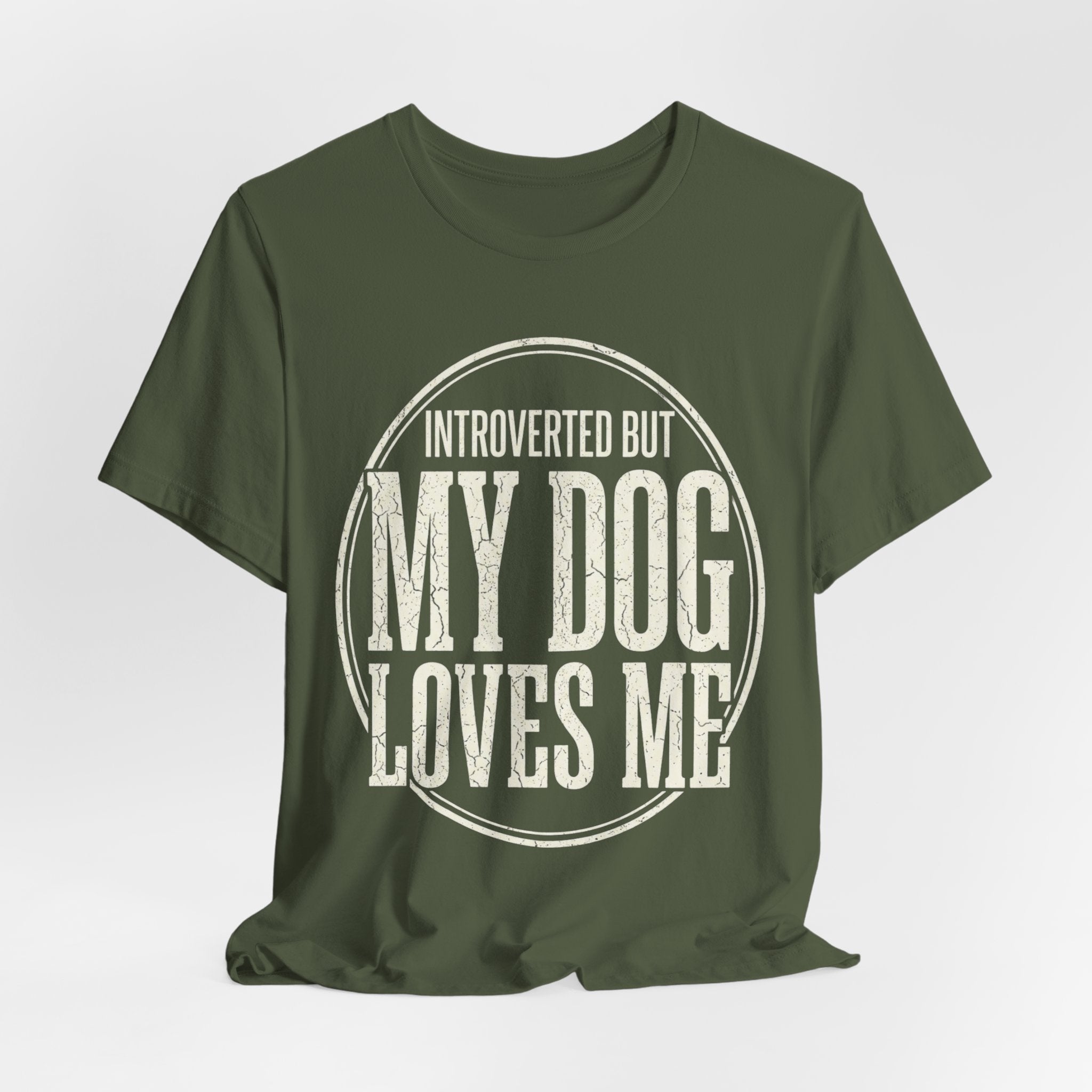 Introverted Dog Mom T-Shirt