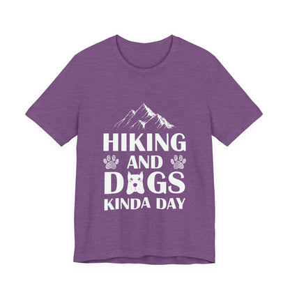 Hiking and Dogs Day T-Shirt